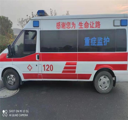 扎鲁特救护车出租服务案例3